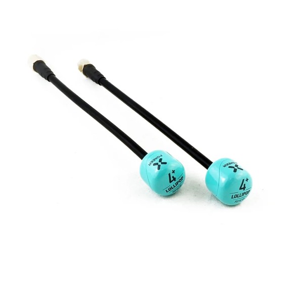 Foxeer Antenna Lollipop 4 Plus 4+ Antenna 5.8G 2.6Dbi RHCP SMA RPSMA UFL LDS Antenna for RC FPV Racing Freestyle Drones